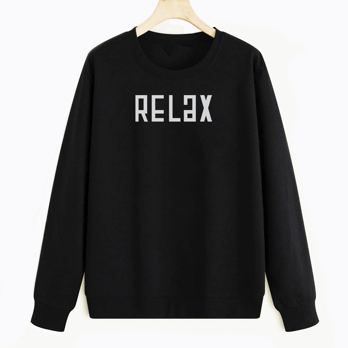 Свитшот черный CoolPodarok Relax