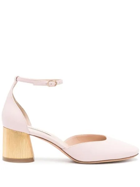 Casadei туфли на блочном каблуке, розовый