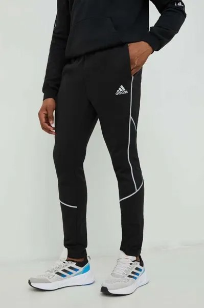 Джоггеры adidas, черный