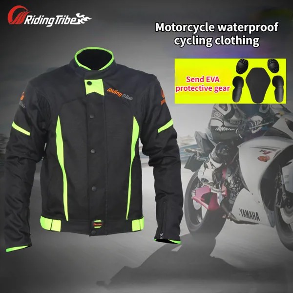 Мотоциклетная куртка, одежда для женщин и мужчин, Зимний мотоциклетный светоотражающий дышащий водонепроницаемый теплый защитный костюм