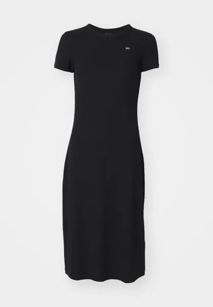 Платье из джерси BODYCON MIDI DRESS Tommy Hilfiger, черный