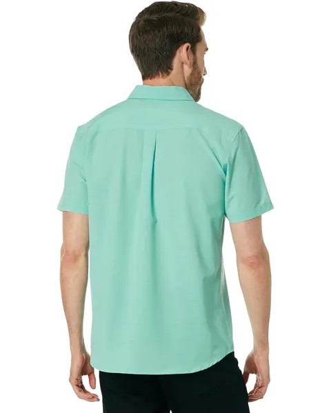 Рубашка O'Neill Trlvr UPF Traverse Solid Standard Short Sleeve Shirt, цвет Aqua Wash