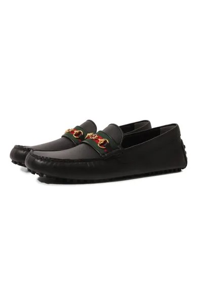 Кожаные мокасины Ayrton Gucci