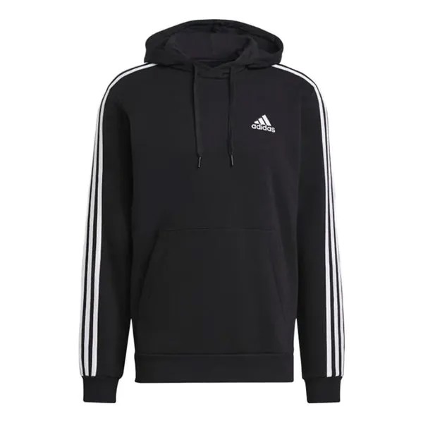 Толстовка adidas Essentials Fleece 3-Stripes, черный