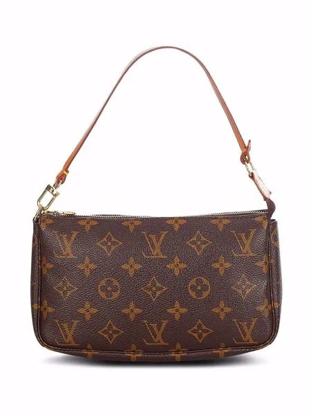 Louis Vuitton сумка Pochette Accessoires 2002-го года с монограммой