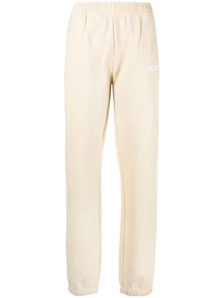 Jacquemus спортивные брюки Le Jogging, нейтральный цвет