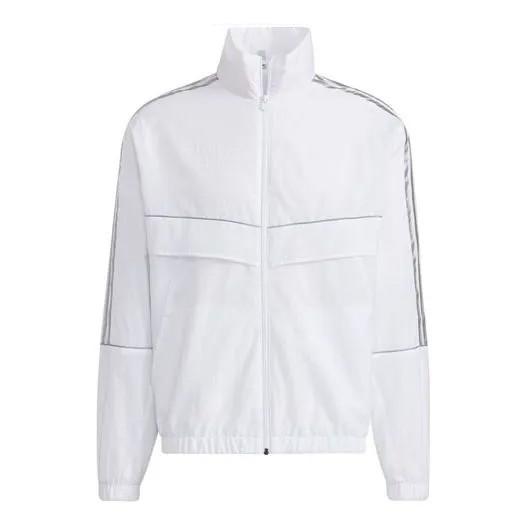 Куртка adidas neo Stand Collar Sports Jacket White, белый