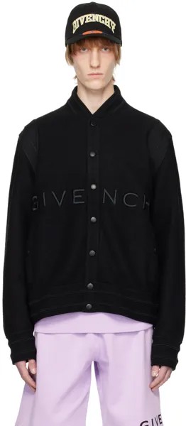 Черный университетский бомбер Givenchy