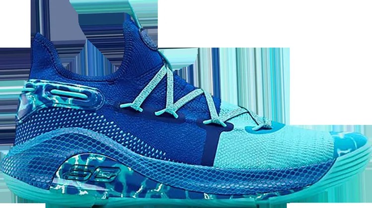 Кроссовки Under Armour Curry 6 Breakthrough, синий