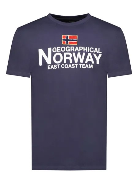 Футболка Geographical Norway, темно-синий