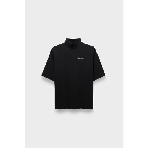 Футболка FRENKEN turtle t-shirt, размер 42, чёрный