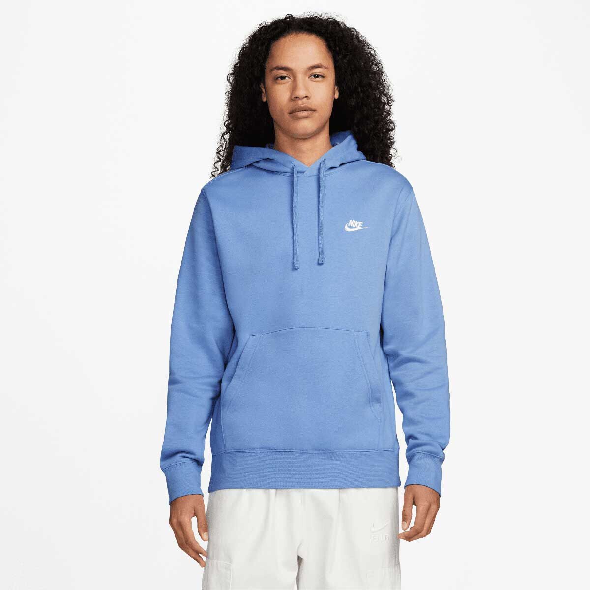 Худи NSW CLUB FLEECE HOODY Nike, цвет Mineral/Mineral/Weiß