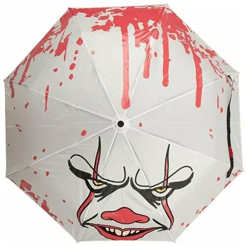 Зонт с клоуном Пеннивайз из Оно (The IT Pennywise Face - Reactive Liquid Umbrella)