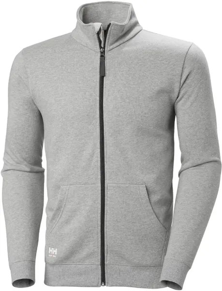 Пуловер Helly Hansen Classic Zip Sweatshirt, серый