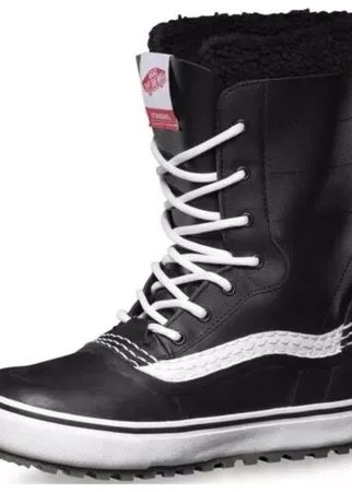 Ботинки VANS , размер 10 , black/white