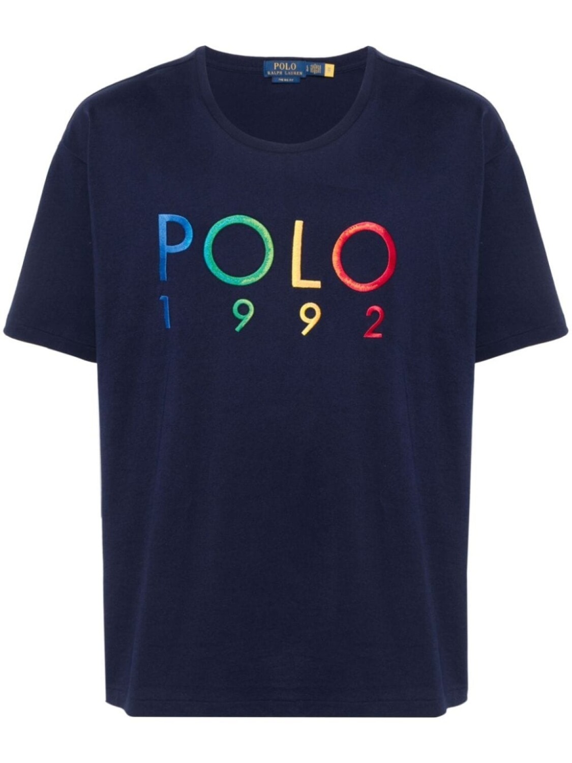 Футболка с вышитым логотипом Polo Ralph Lauren, синий
