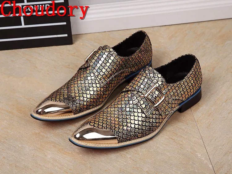 Роскошные брендовые блестящие мужские кожаные лоферы Choudory для вечерние ринки, свадьбы, классические мужские золотые туфли в британском сти...