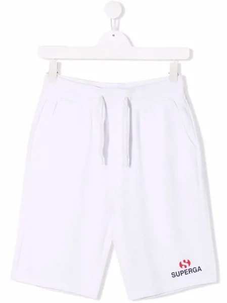 Superga Kids спортивные шорты с логотипом