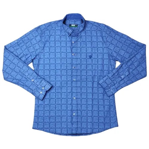 Рубашка BoLd, размер 152, синий