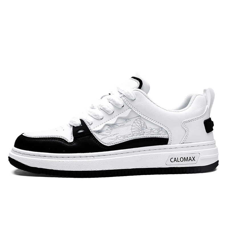 Кроссовки CALOMAX Skateboarding Shoes Unisex Low-top, хаки