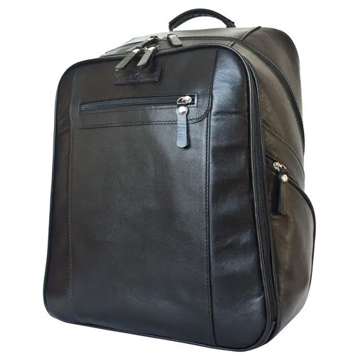 Кожаный рюкзак Carlo Gattini Cossira black (арт. 3048-01)