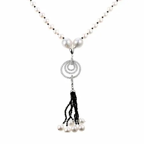 Колье ELEMENT47, серебро, 925 проба, длина 60 см.