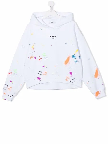 MSGM Kids худи с логотипом
