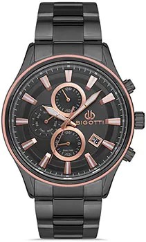 Fashion наручные  мужские часы BIGOTTI BG.1.10423-4. Коллекция Milano