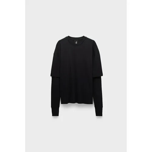 Лонгслив thom/krom sweatshirt m ts 798, размер 54, , чёрный