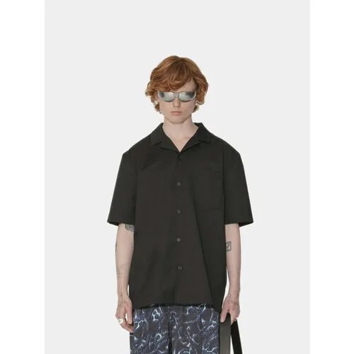 Рубашка Han Kjøbenhavn, Summer Shirt, размер 54, черный