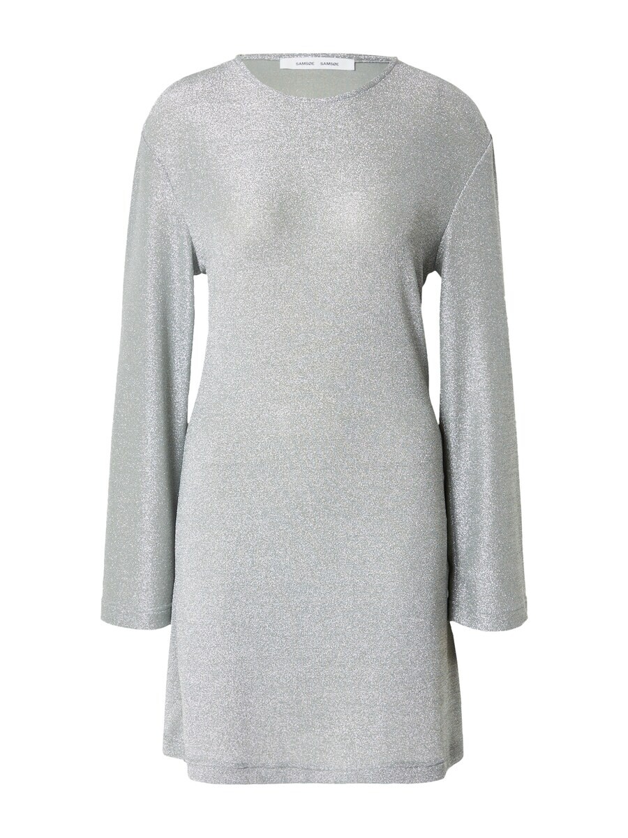Платье Samsøe Samsøe Dress Zenia, серебряный