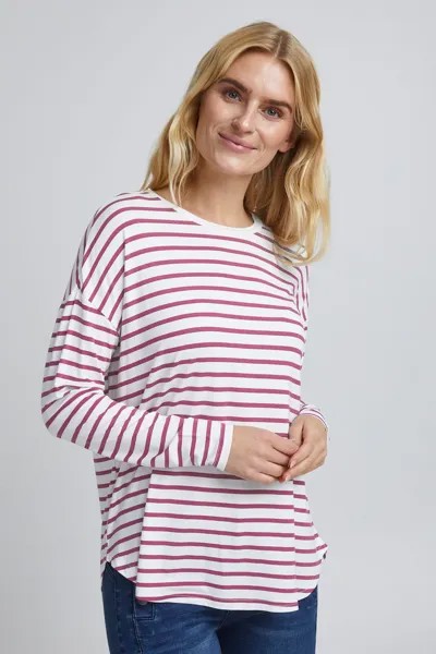 Рубашка Fransa Sweatshirt FREMFLORAL 3 T Shirt 20610262, фиолетовый