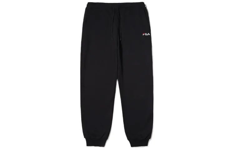 Трикотажные спортивные штаны унисекс FILA, цвет Black