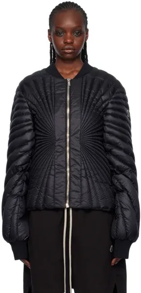 Moncler Пуховик Radiance Rick Owens, цвет Black