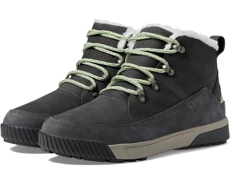 Ботинки The North Face Sierra Mid Lace Waterproof, цвет Asphalt Grey/Misty Sage