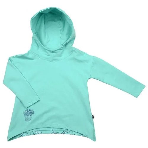 Худи Mini Maxi, размер 122, бирюзовый