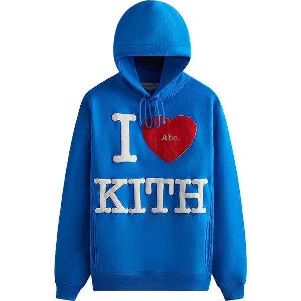 Худи Kith For Advisory Board Crystals I Love Kith, голубой