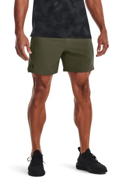 6-Дюймовые шорты с эффектом невидимости Under Armour, зеленый