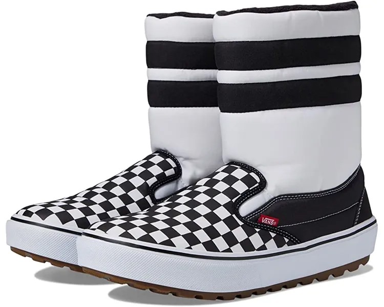 Ботинки Slip-On Snow Boot VansGuard Vans, шахматная доска