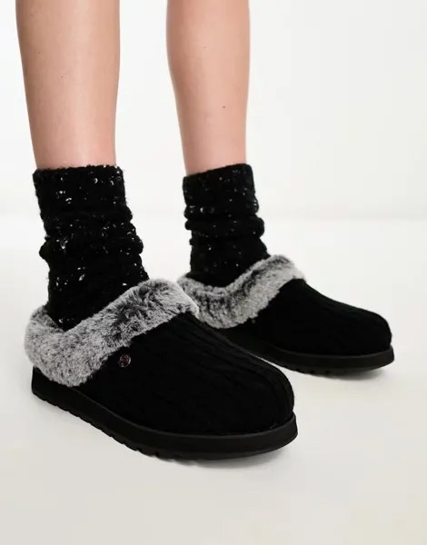 Черные мюли Skechers Keepsake Ice Angel