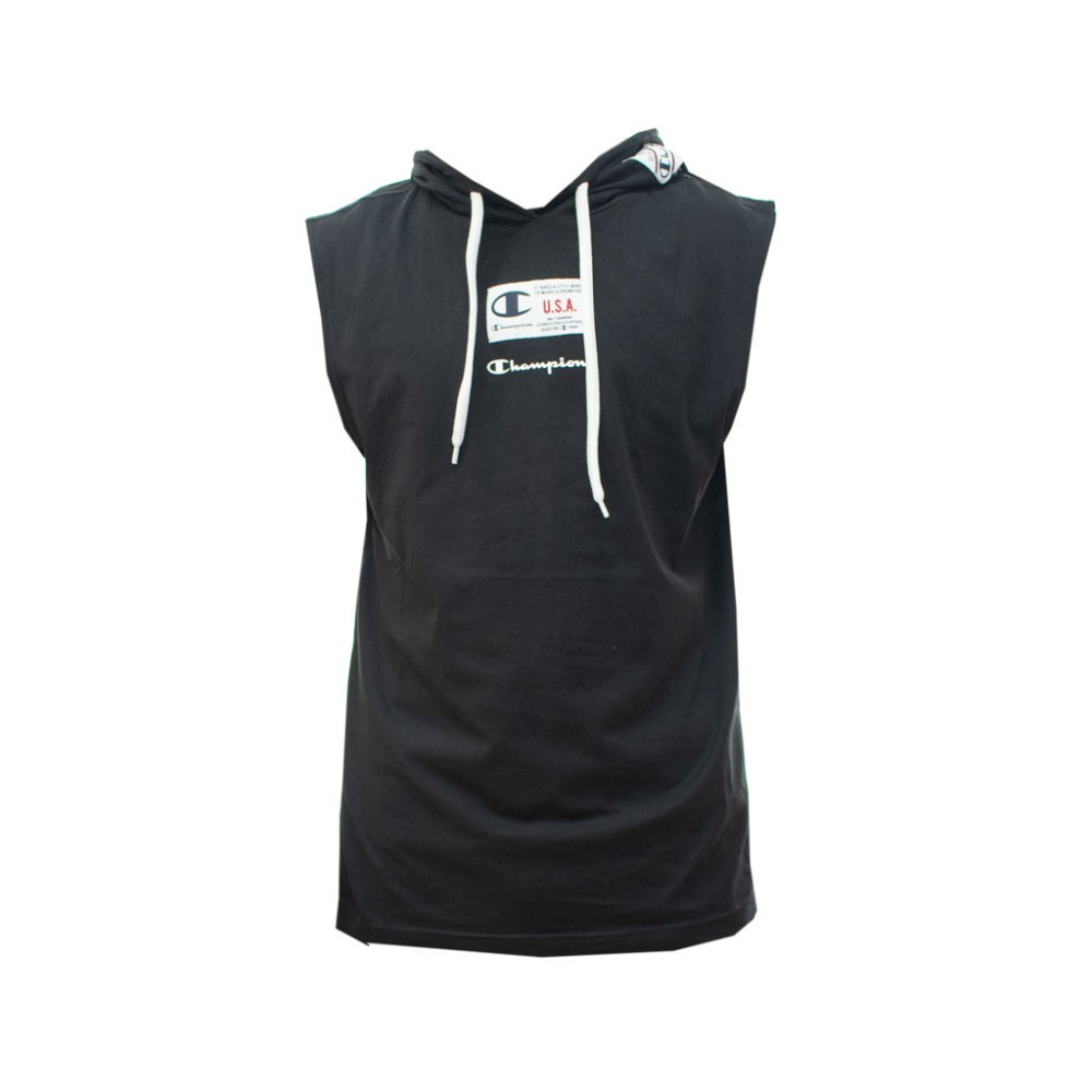Майка мужская Champion Legacy Basketball Hooded Sleeveless T-Shirt черная S