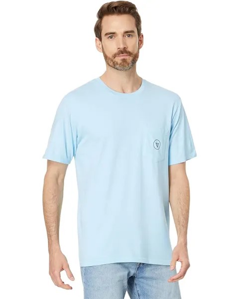 Футболка VISSLA Salty Stoke Premium Short Sleeve Pocket, цвет Chambray 2