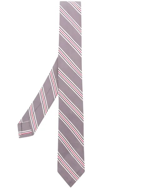 Thom Browne жаккардовый галстук в полоску