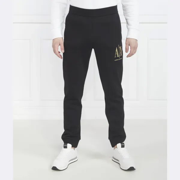 Спортивные брюки стандартного кроя Armani Exchange, черный