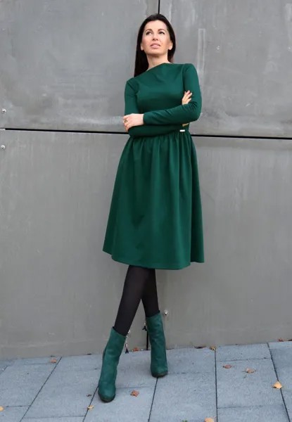 Платье из джерси CHRISTIANNA ZIELONA Kasia Zapała, зеленый