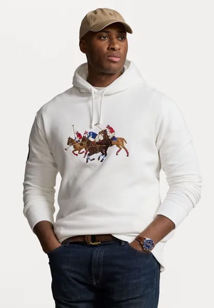 Толстовка с капюшоном Polo Ralph Lauren Big & Tall, белый