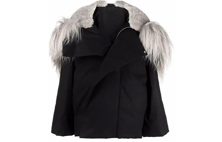 Пуховик женский черный Rick Owens