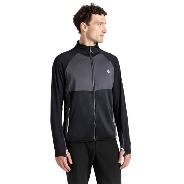 Толстовка Dare2B Substratum II Core Stretch Full Zip, черный