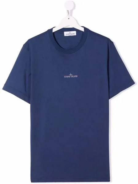 Stone Island Junior футболка с логотипом