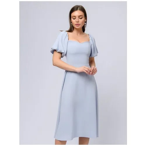 Платье 1001dress, размер XXL, голубой